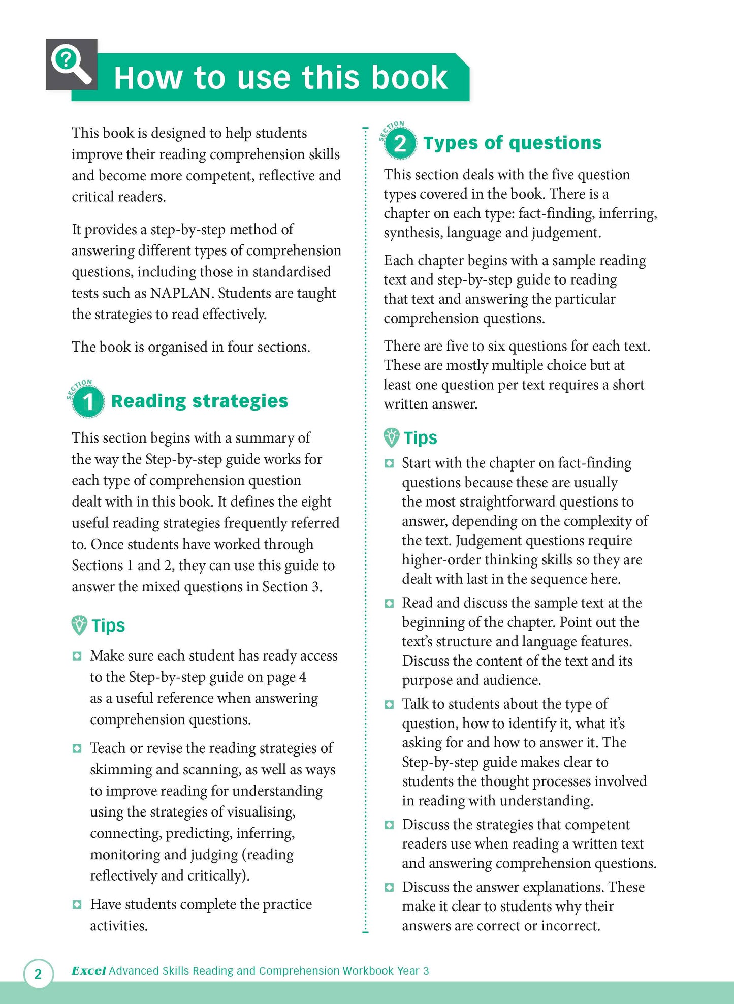 Excel Advanced Skills English Book Pack Year 3