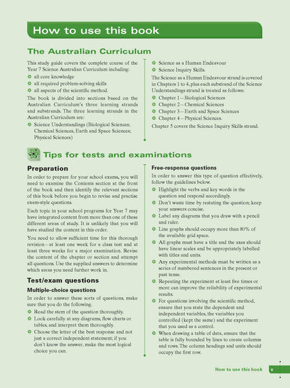 Excel Study Guide - Science Year 7