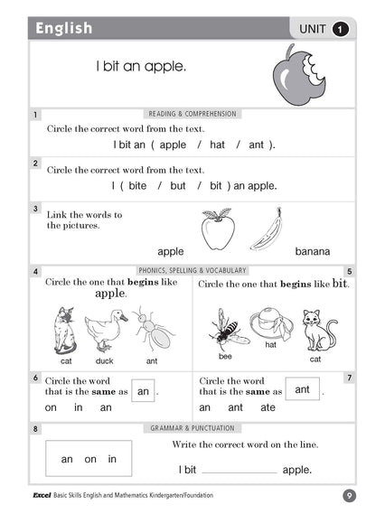 Excel Basic Skills - English and Mathematics Foundation