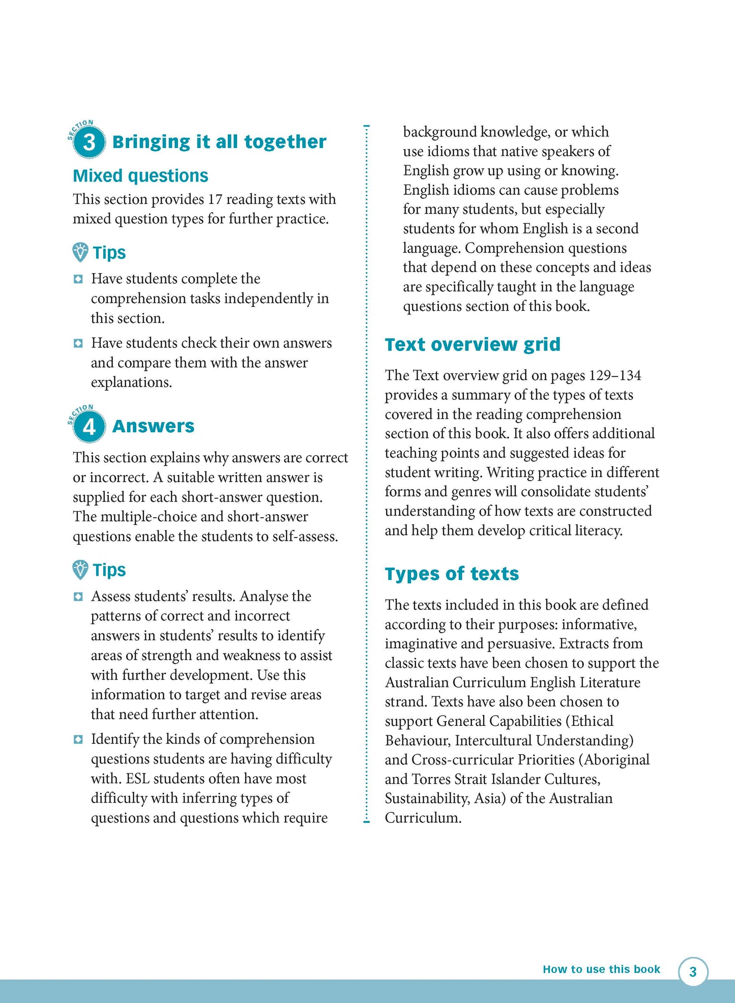 Excel Advanced Skills - Reading and Comprehension Workbook Year 6