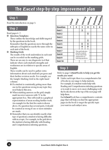 Excel Basic Skills - English Year 6