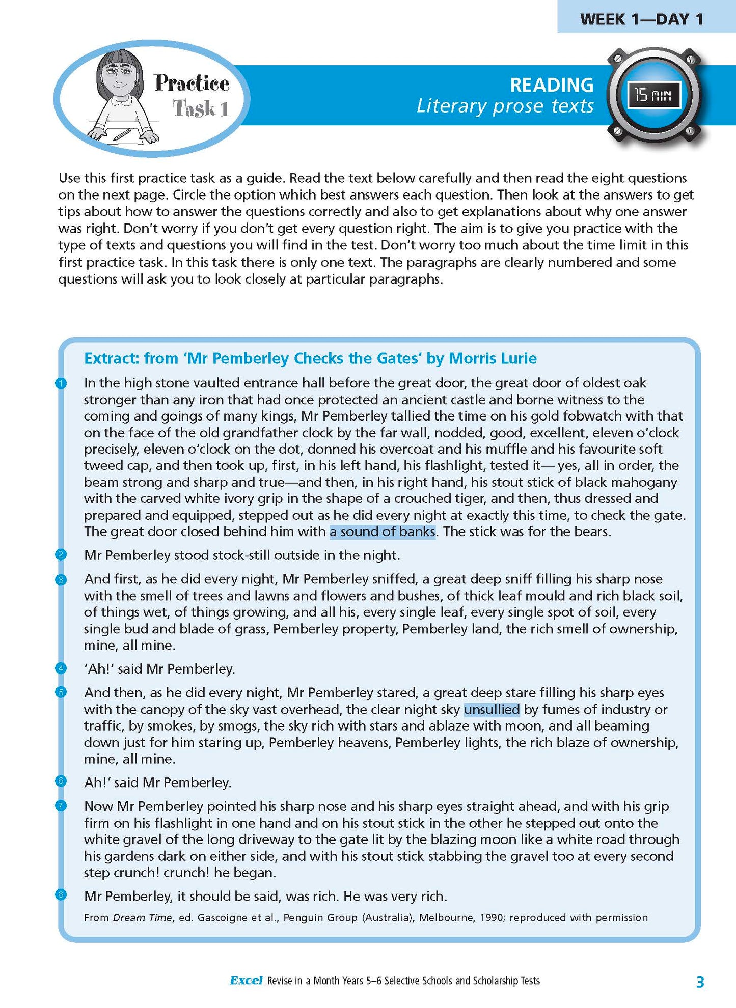 Excel Revise in a Month Selective Schools and Scholarship Tests Years 5-6