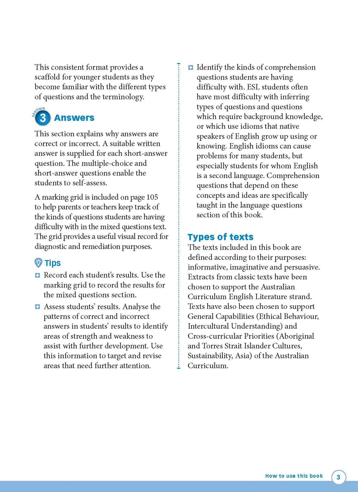 Excel Advanced Skills - Reading and Comprehension Workbook Year 2