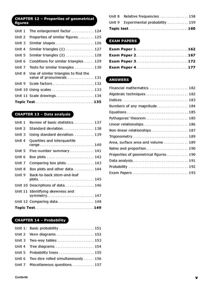 Excel Essential Skills - Mathematics Revision & Exam Workbook Year 9 NE