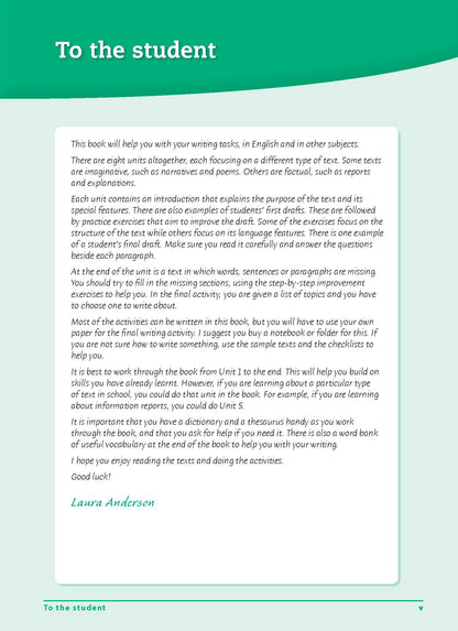 Excel Advanced Skills - Writing Workbook Year 4