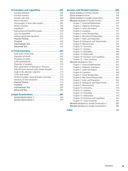 Excel Study Guide - Advanced Mathematics Years 9-10