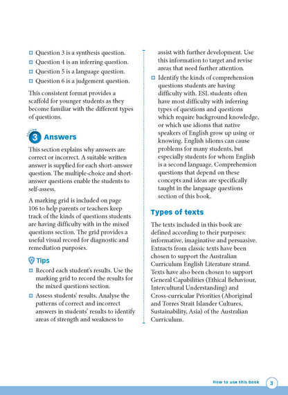 Excel Advanced Skills - Reading and Comprehension Workbook Year 1