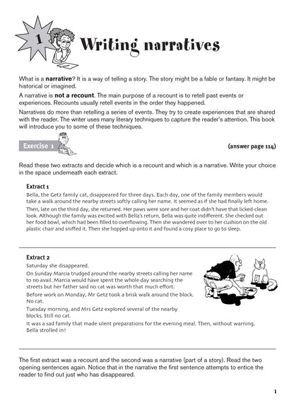 Excel Basic Skills - Creative Writing Workbook Years 5-6