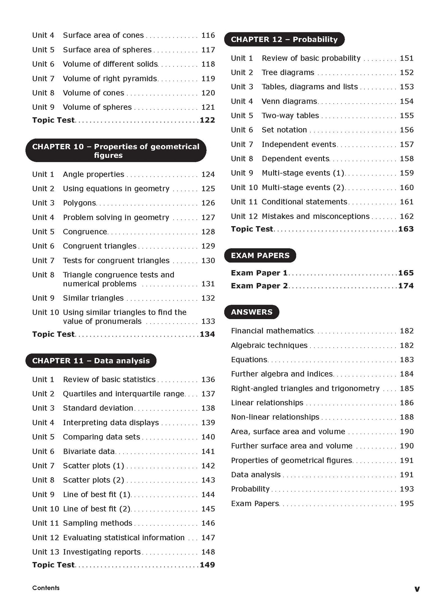 Excel Essential Skills - Mathematics Revision & Exam Workbook Year 10 NE
