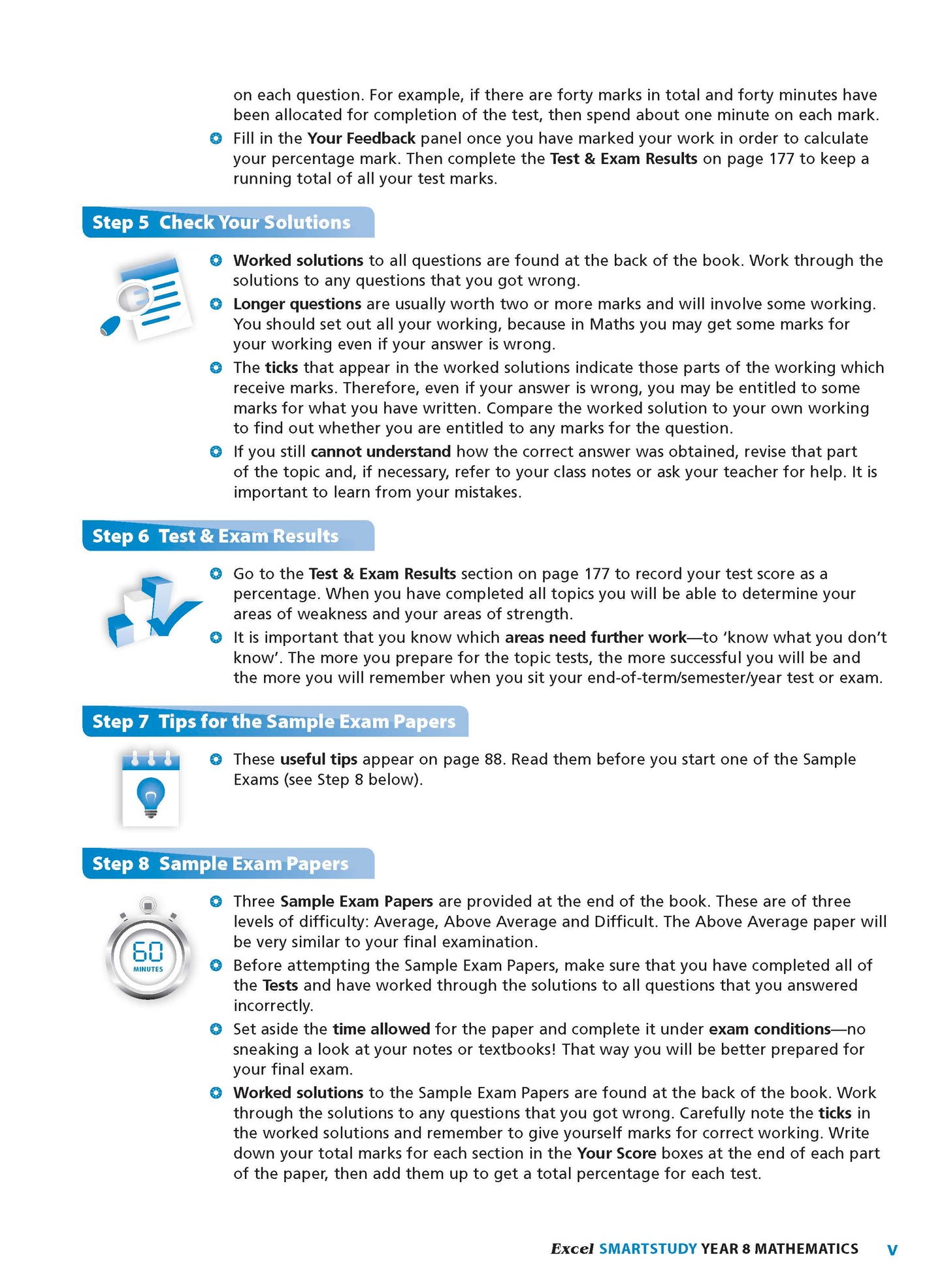 Excel SmartStudy - Mathematics Year 8