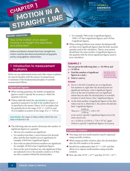 Excel HSC Year 11 Physics Study Guide