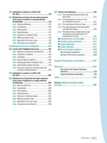 Excel HSC Year 11 Legal Studies Study Guide