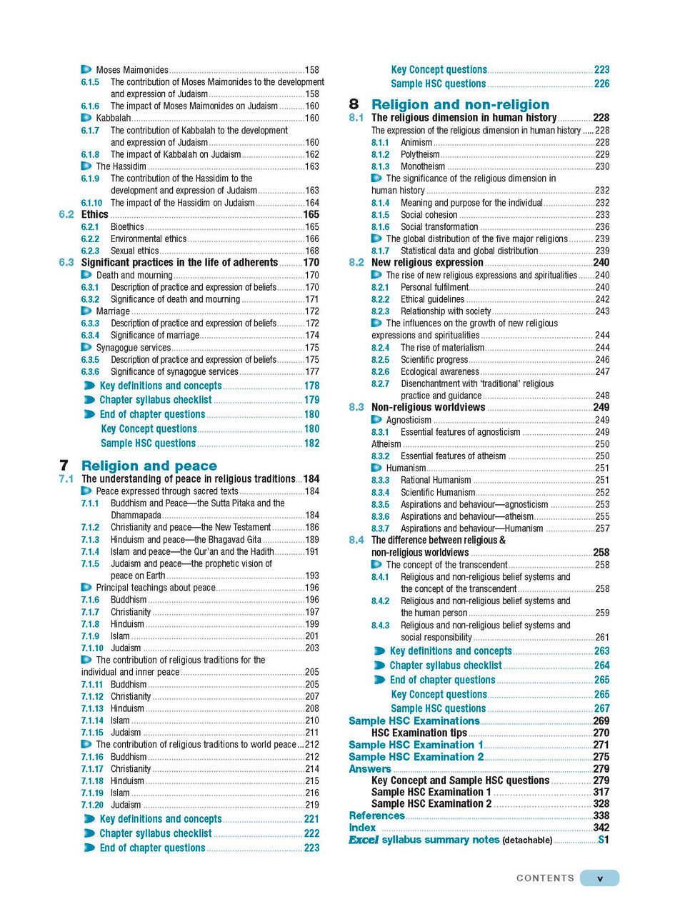 Excel HSC Year 12 Studies of Religion I and II Study Guide