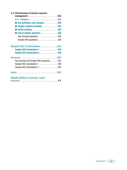 Excel HSC Year 12 Business Studies Study Guide