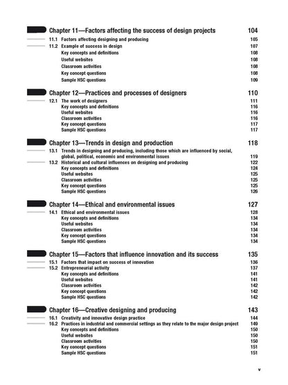 Excel HSC Year 11 and 12 Design and Technology Study Guide