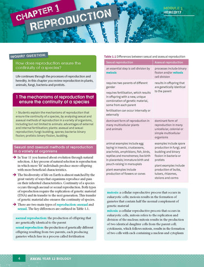 Excel HSC Year 12 Biology Study Guide