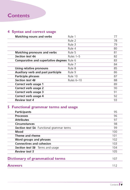 Excel Handbooks - Junior High School Grammar