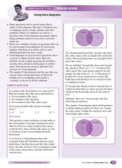 Excel Selective Schools and Scholarship Mathematical Reasoning Tests Years 5-6