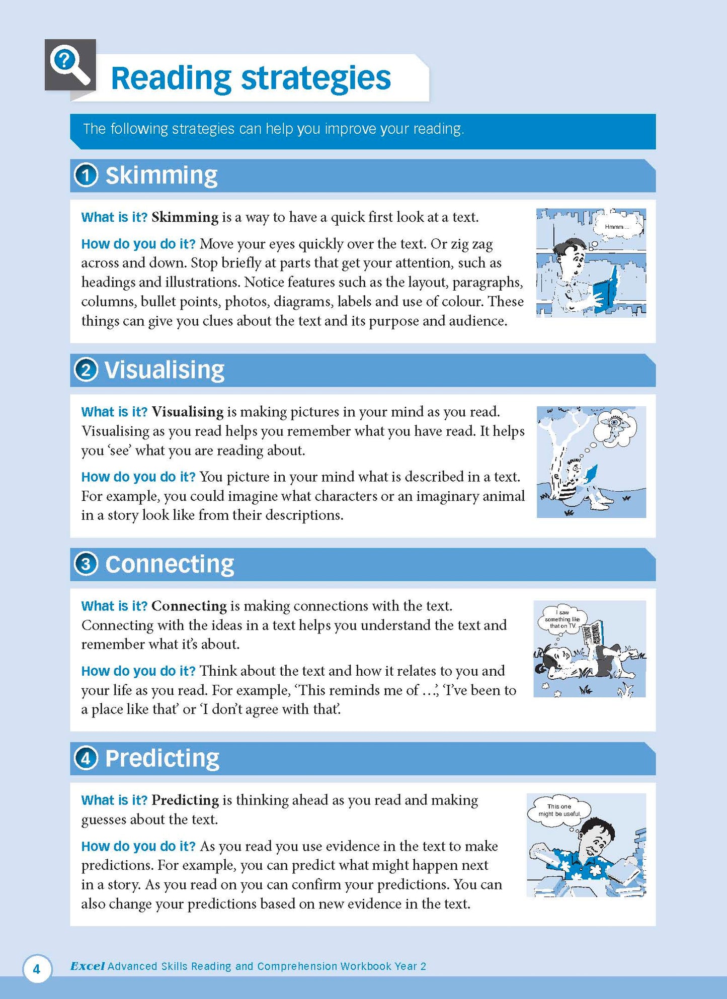 Excel Advanced Skills - Reading and Comprehension Workbook Year 2