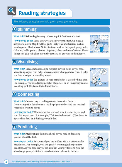 Excel Advanced Skills - Reading and Comprehension Workbook Year 2