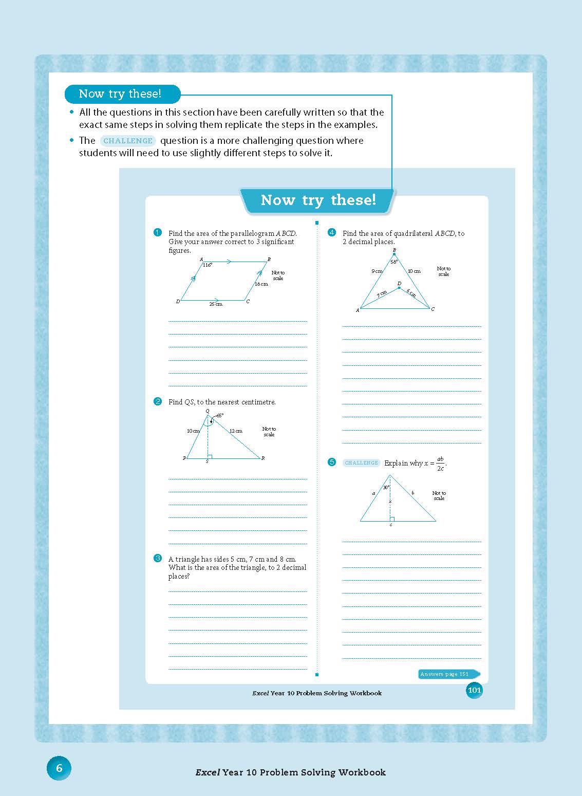 Excel Essential Skills - Problem Solving Workbook Year 10
