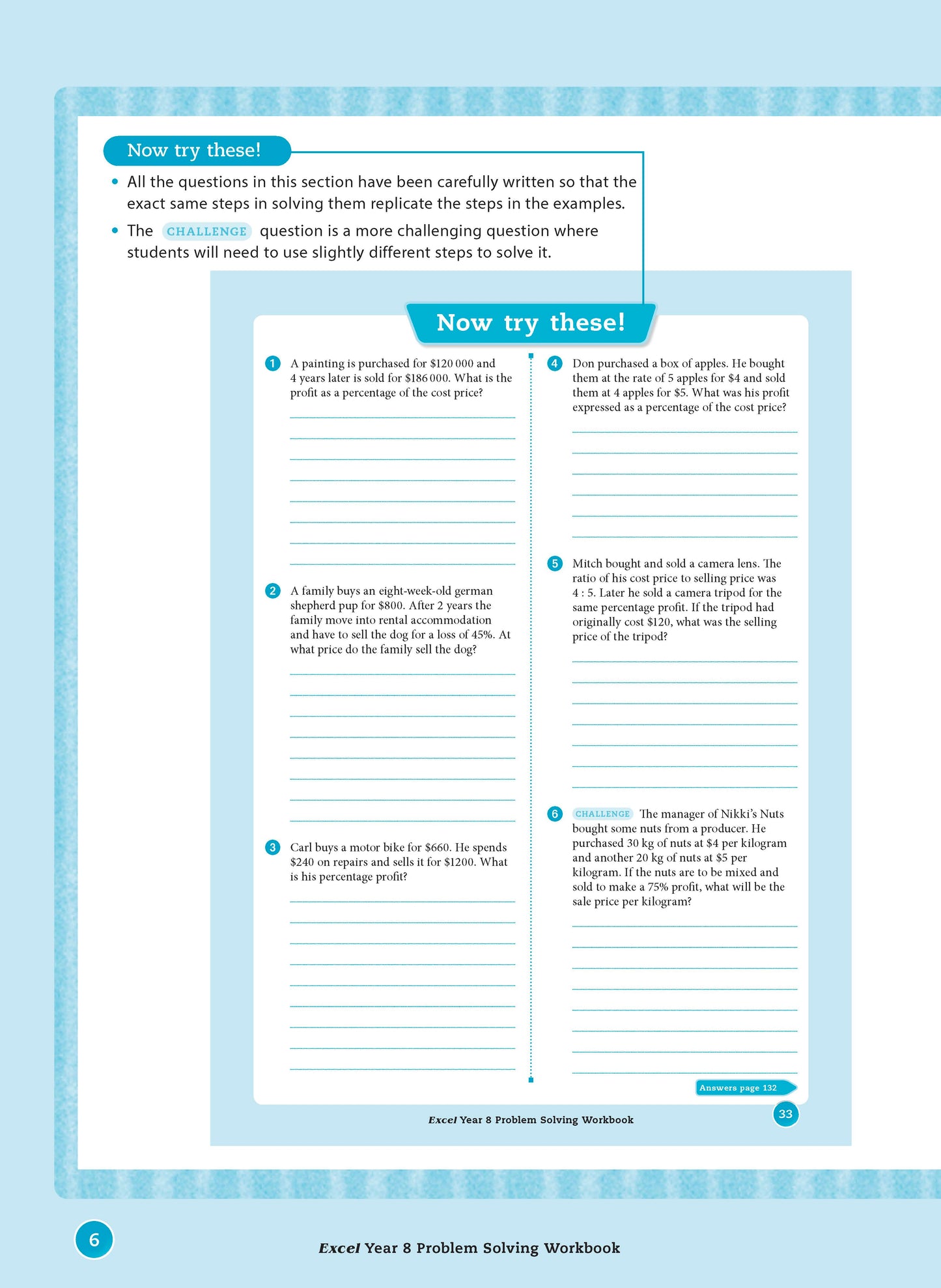 Excel Essential Skills - Problem Solving Workbook Year 8