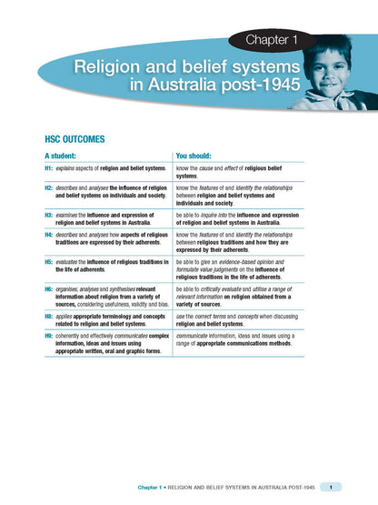 Excel HSC Year 12 Studies of Religion I and II Study Guide
