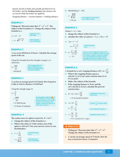Excel HSC Year 11 Standard Mathematics Study Guide