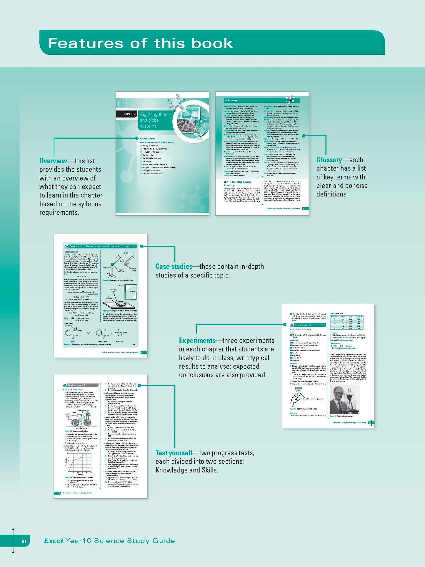Excel Study Guide - Science Year 10