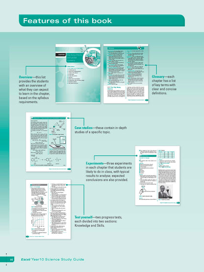 Excel Study Guide - Science Year 10
