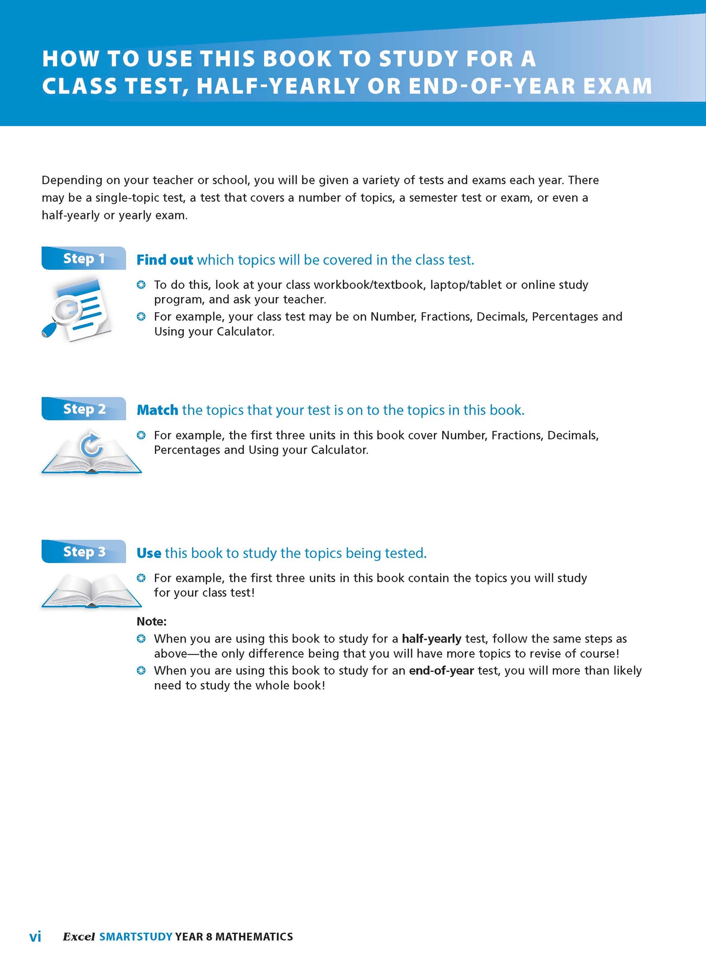 Excel SmartStudy - Mathematics Year 8