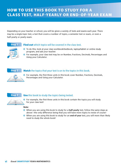 Excel SmartStudy - Mathematics Year 8