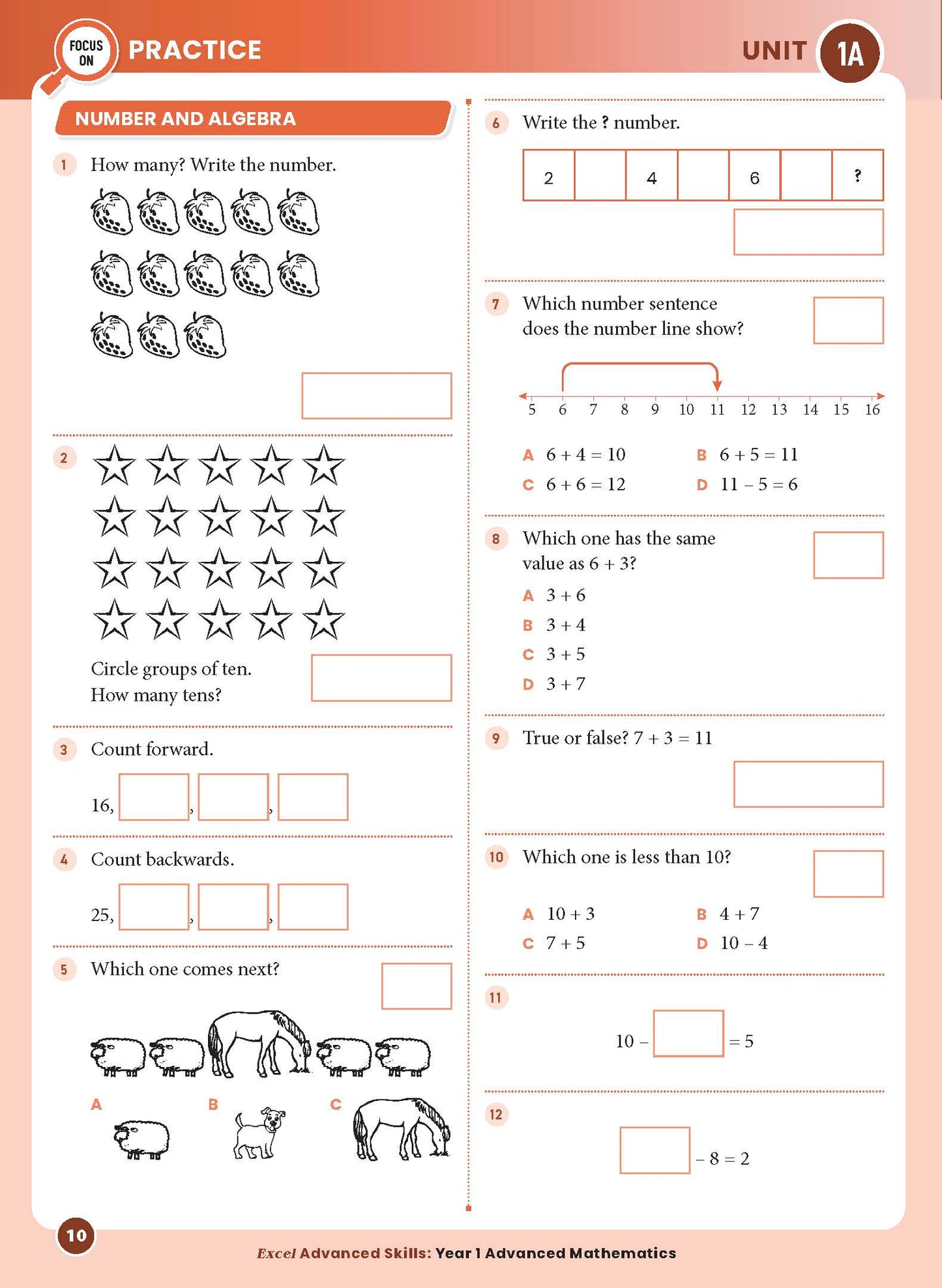 Excel Advanced Skills - Advanced Mathematics Year 1