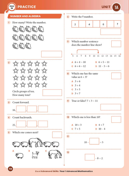 Excel Advanced Skills - Advanced Mathematics Year 1