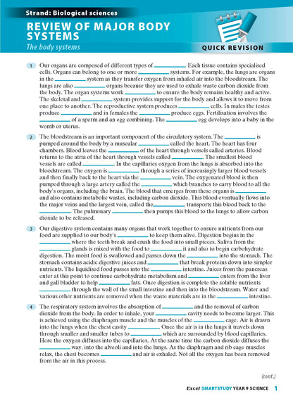 Excel SmartStudy - Science Year 9