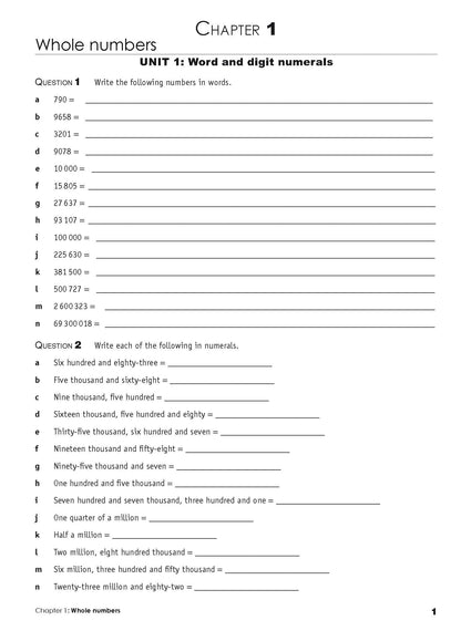 Excel Essential Skills - Mathematics Extension Revision & Exam Workbook Year 7