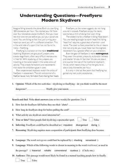 Excel Basic Skills - Comprehension and Written Expression Year 7