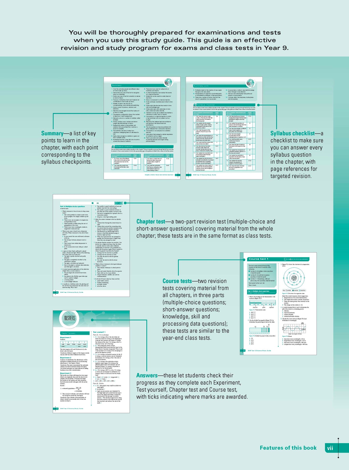 Excel Study Guide - Science Year 9