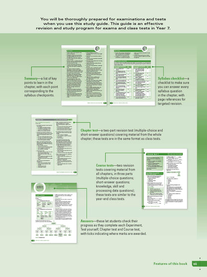 Excel Study Guide - Science Year 7