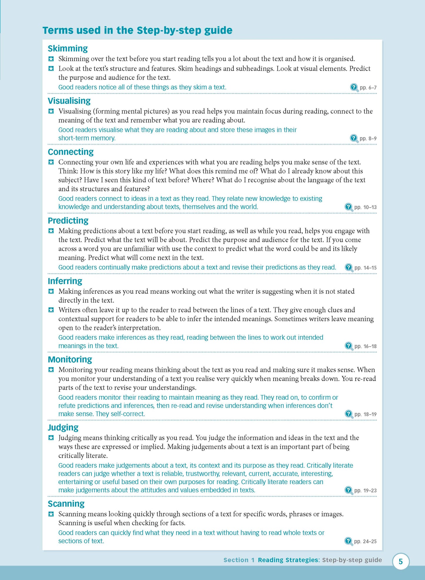 Excel Advanced Skills - Reading and Comprehension Workbook Year 5