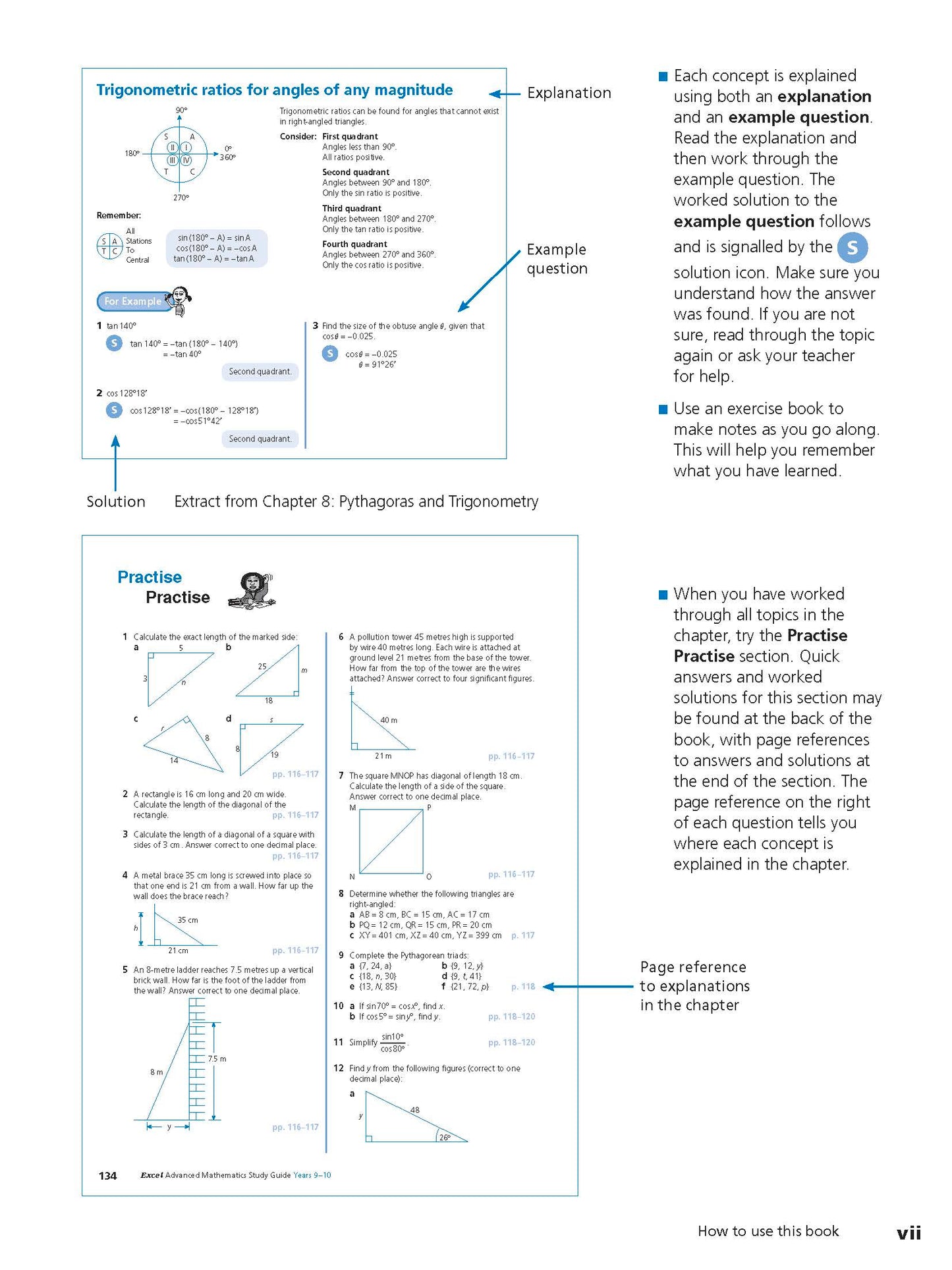 Excel Study Guide - Advanced Mathematics Years 9-10