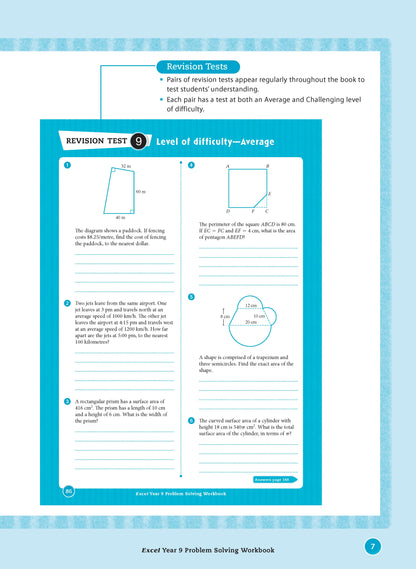 Excel Essential Skills - Problem Solving Workbook Year 9
