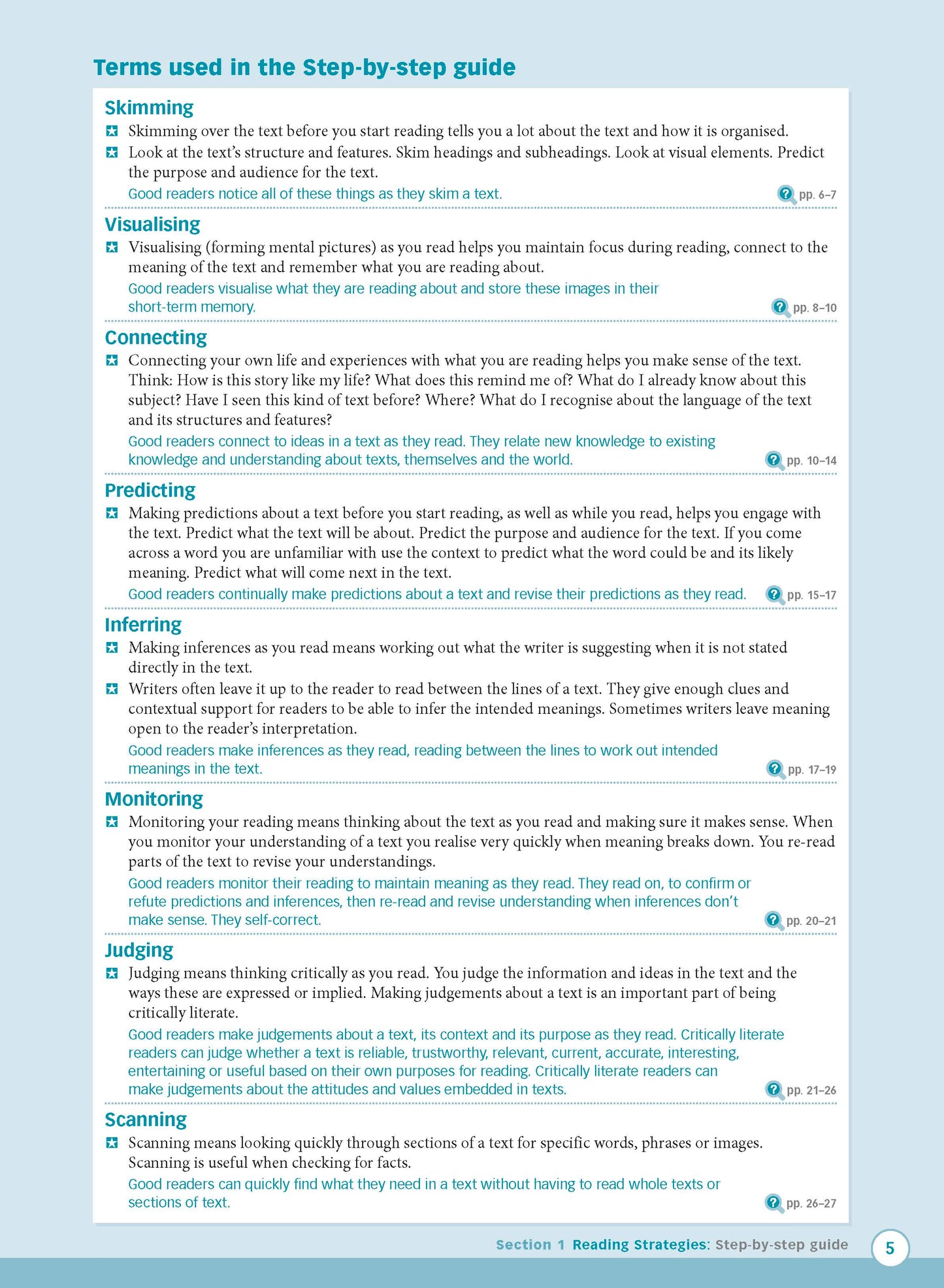 Excel Advanced Skills - Reading and Comprehension Workbook Year 6