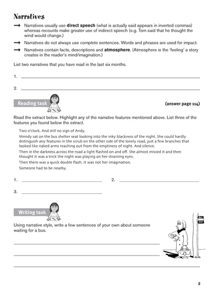 Excel Basic Skills - Creative Writing Workbook Years 5-6