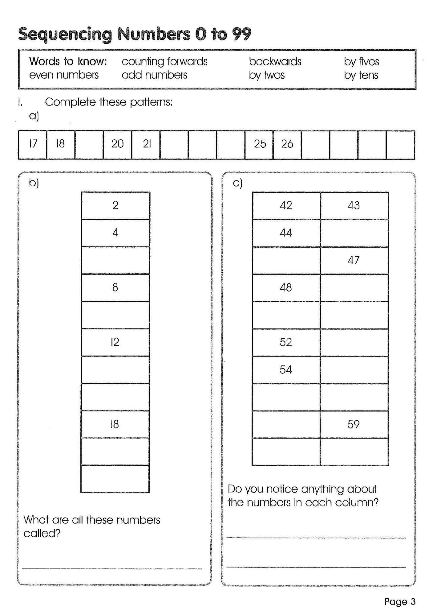 Excel Basic Skills - Working With Numbers Year 2