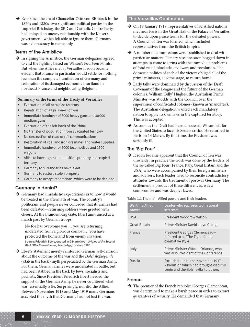 Excel HSC Year 12 Modern History Study Guide