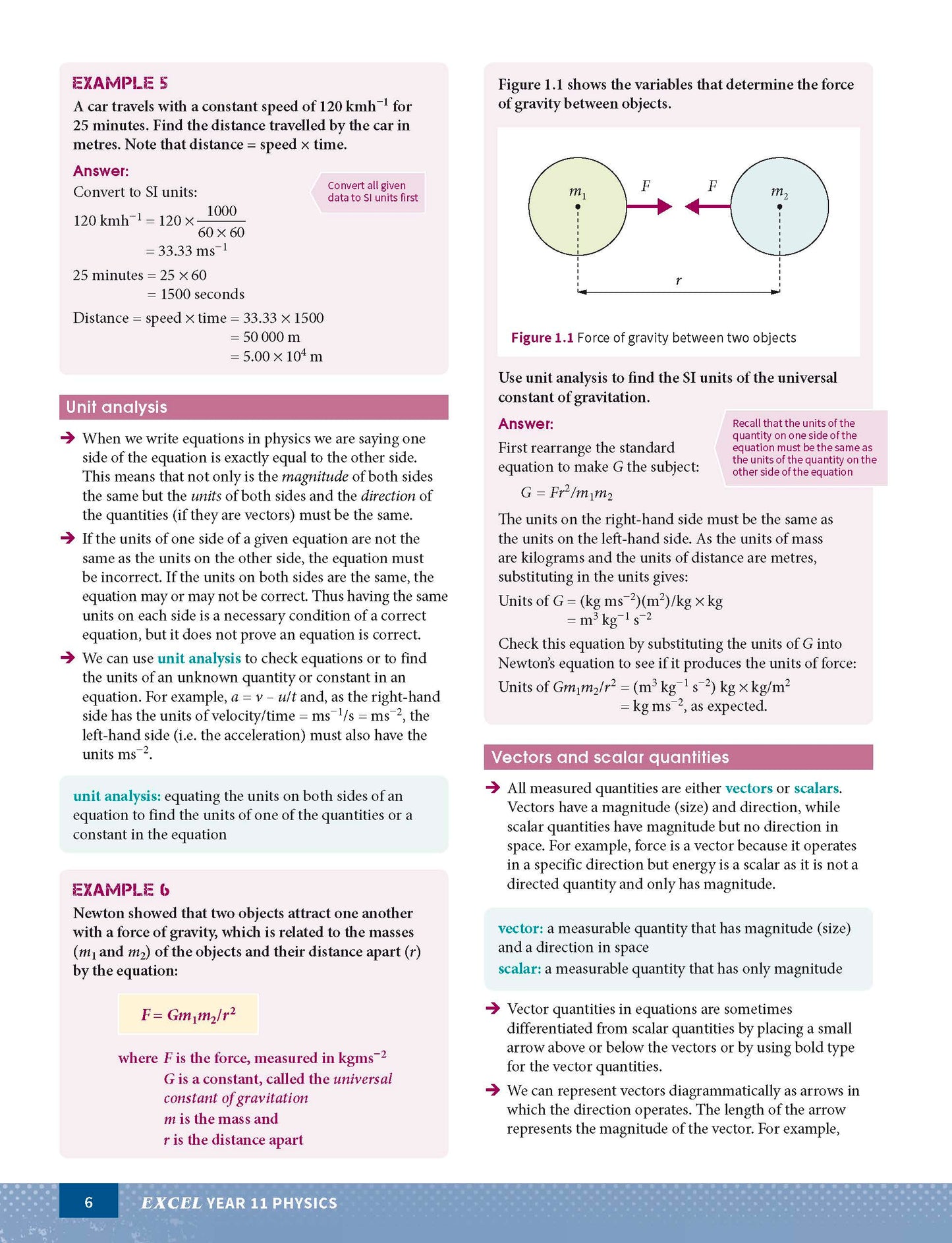 Excel HSC Year 11 Physics Study Guide