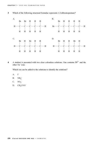 Excel Success One HSC Year 12 Chemistry (2026 Edition)