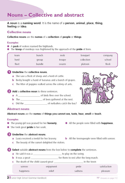 Excel Handbooks - Junior High School Grammar