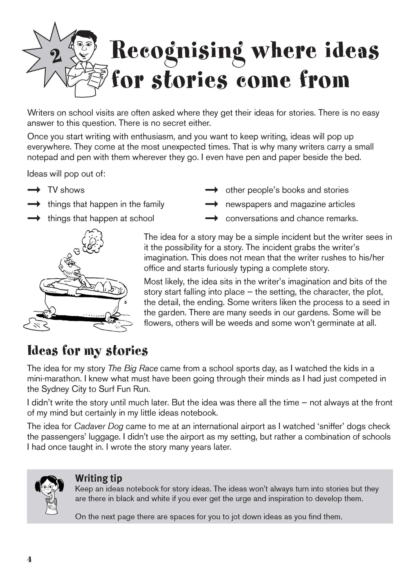 Excel Basic Skills - Creative Writing Workbook Years 5-6